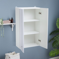 Шкаф навесной для ванной комнаты "Тура 4801", с двумя дверцами, 48 х 24 х 80 см Шкаф навесной для ванной комнаты "Тура 4801", с двумя дверцами, 48 х 24 х 80 см