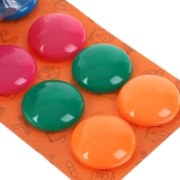 Набор магнитов для доски, 12 шт., d-3 см, на блистере Набор магнитов для доски, 12 шт., d-3 см, на блистере