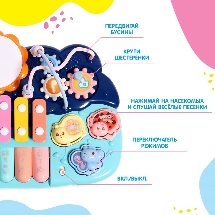 Развивающая игрушка &laquo;Пианино&raquo;, звук, свет