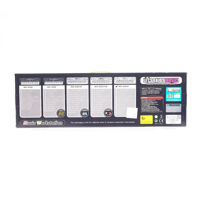 Синтезатор &laquo;Музыкальный взрыв&raquo; c радио и USB, 49 клавиш, работает от сети и от батареек, блок питания