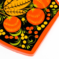 Доска разделочная «Лимонница», хохлома Доска разделочная «Лимонница», хохлома