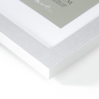 Фоторамка МДФ "Ellis" 10x15 см, с паспарту, серебро Фоторамка МДФ "Ellis" 10x15 см, с паспарту, серебро