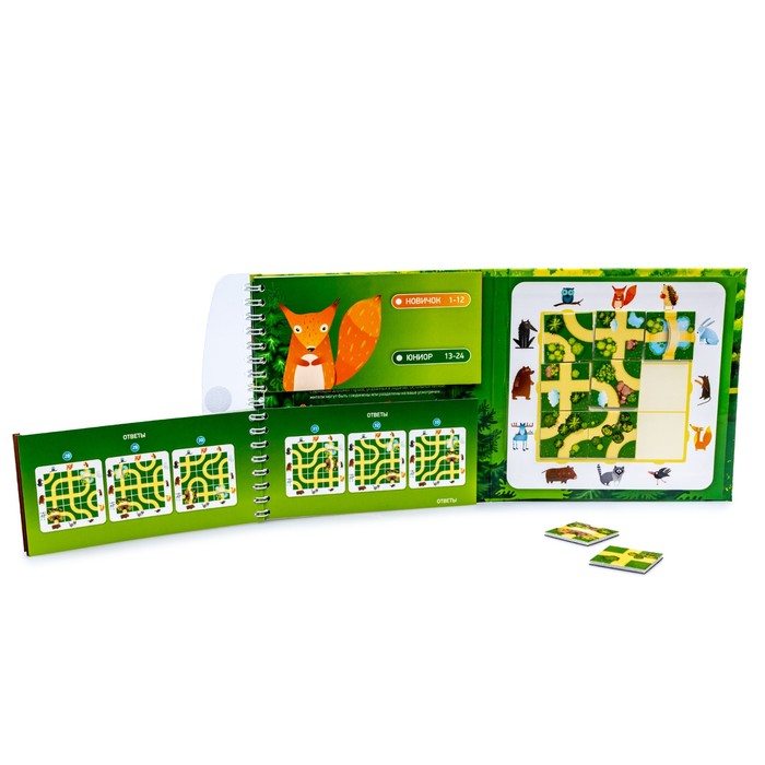Игра магнитная головоломка &laquo;Лесные гости. Найди верный путь&raquo;