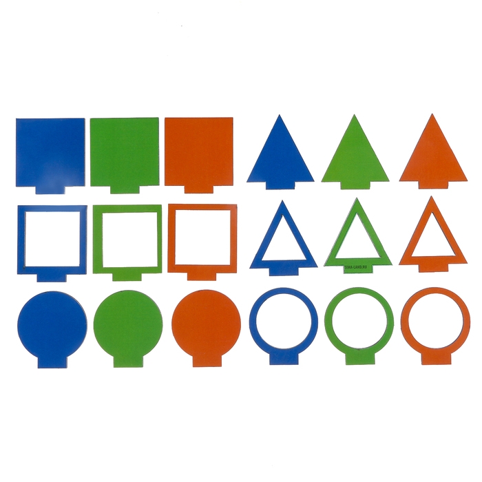 Головоломка. Повтори по образцу &laquo;Фигуры&raquo;