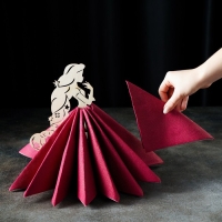 Салфетница деревянная &laquo;Рапунцель&raquo;, 25&times;15&times;13 см