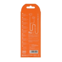 Наушники Hoco M82, проводные, вакуумные, микрофон, Jack 3.5 мм, 1.2 м, белые Наушники Hoco M82, проводные, вакуумные, микрофон, Jack 3.5 мм, 1.2 м, белые