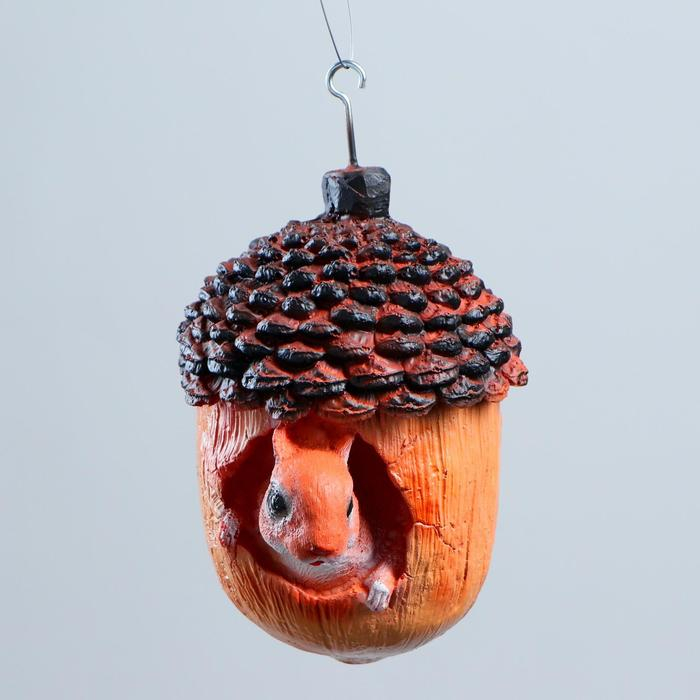 Подвесной декор Подвесной декор "Орех с белкой" 20х15см