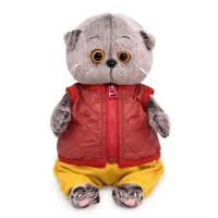 Мягкая игрушка «Басик Baby в стеганом жилете», 20 см Мягкая игрушка «Басик Baby в стеганом жилете», 20 см