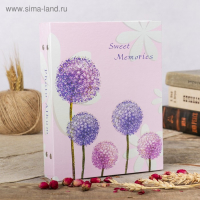 Фотоальбом на 200 фото 10х15 см "Одуванчики" МИКС