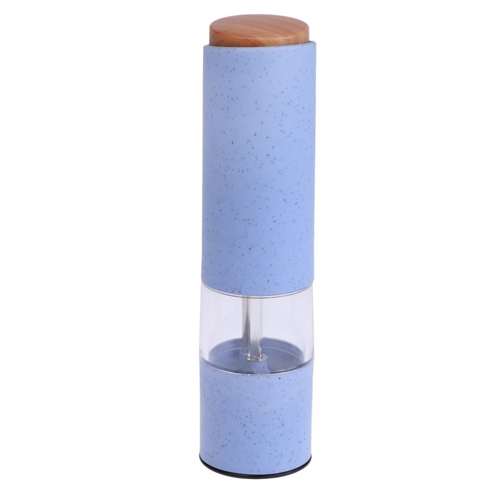 Мельница электрическая  Luazon LET- 003, пластик, от батареек, сиреневая