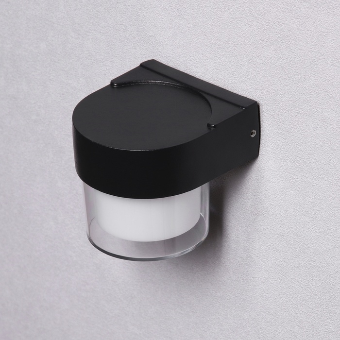 Светильник фасадный «Гранд», FSD-082, 5 Вт, 3000К, IP65, 220 В, металл, черный Светильник фасадный «Гранд», FSD-082, 5 Вт, 3000К, IP65, 220 В, металл, черный