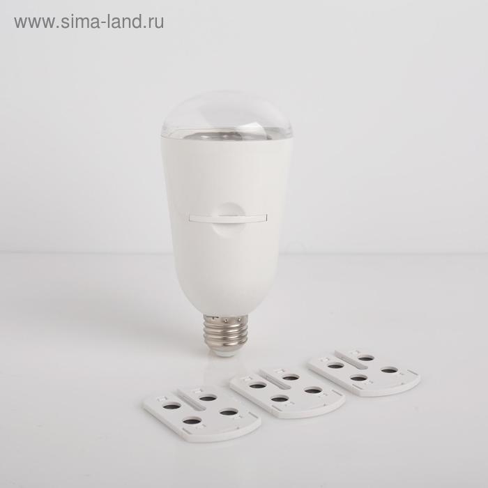 Световой прибор &laquo;Лампа с картинками&raquo; 7 см, Е27, 4 картриджа, свечение мульти