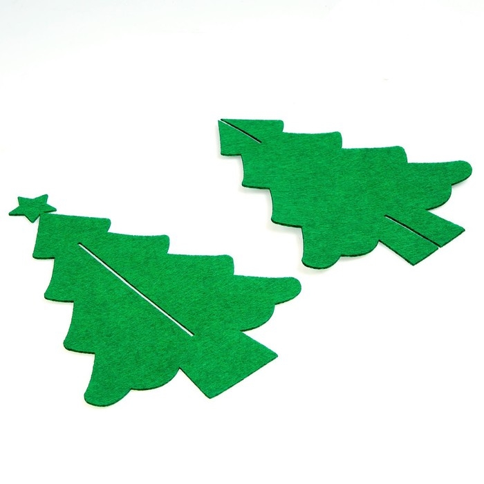 Новый год! Набор для творчества &laquo;Ёлочка с оленем&raquo; украшения на клеевой основе