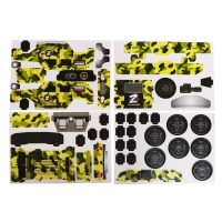 3D Конструктор из пенокартона «Военный Внедорожник», с символикой Z, 46 деталей 3D Конструктор из пенокартона «Военный Внедорожник», с символикой Z, 46 деталей