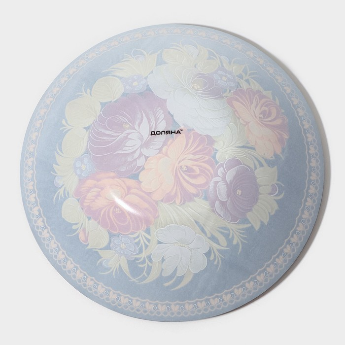 Салатник стеклянный Доляна «Народные мотивы», 920 мл, 22×5 см Салатник стеклянный Доляна «Народные мотивы», 920 мл, 22×5 см