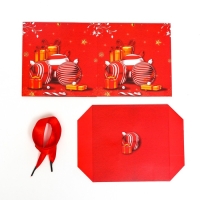 Новый год. Коробка Самосборная &laquo;Игрушки&raquo; 15 х 15 х 15 см