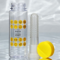 Бутылка для воды «Лето, солнце, спорт», 500 мл Бутылка для воды «Лето, солнце, спорт», 500 мл