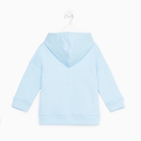 Худи детское KAFTAN "Basic line", размер 30 (98-104), цвет голубой