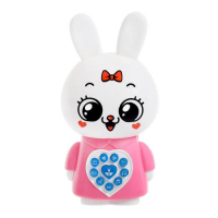 Музыкальная игрушка «Любимый дружок: Зайчик», поёт песни, рассказывает сказки, ушки мигают цветными огоньками Музыкальная игрушка «Любимый дружок: Зайчик», поёт песни, рассказывает сказки, ушки мигают цветными огоньками