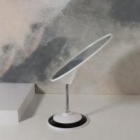 Зеркало настольное &laquo;Овал&raquo;, на гибкой ножке, зеркальная поверхность 15,2 &times; 18,7 см, цвет МИКС