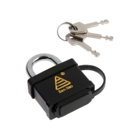 Замок навесной, 50 мм, влагозащищенный, короткая дужка, 3 ключа Замок навесной, 50 мм, влагозащищенный, короткая дужка, 3 ключа