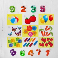 Игра на липучках &laquo;Счёт&raquo;, МИНИ, 9 деталей