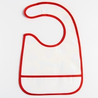 Нагрудник для кормления &laquo;Арбузики&raquo; непромокаемый на липучке, с карманом