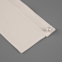 Воротник съёмный, 43 &times; 5 см, цвет айвори