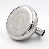 Чайник со свистком из нержавеющей стали Доляна &laquo;Блеск&raquo;, 2,8 л, цвет хромированный