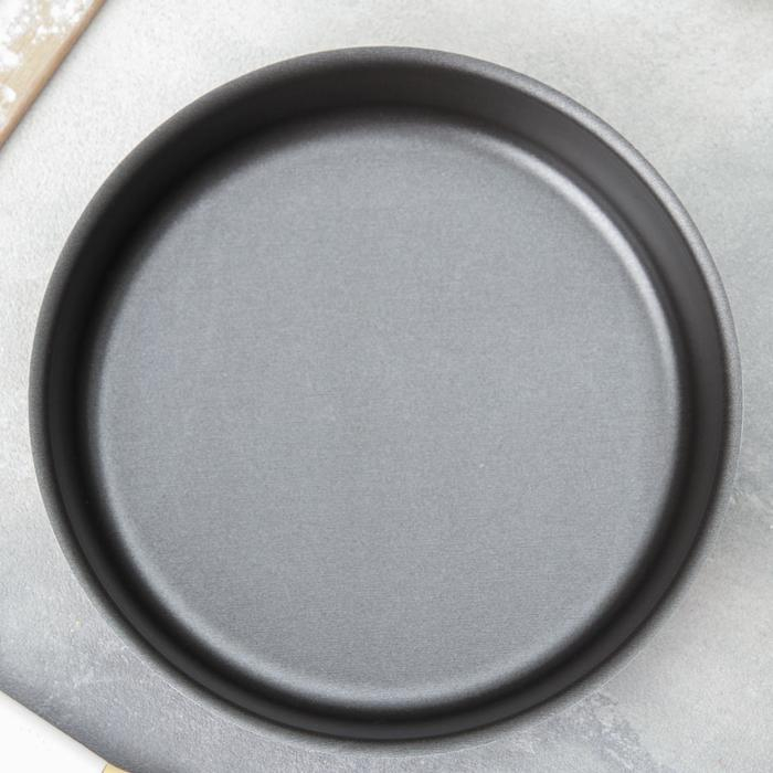 Форма для торта &laquo;Забава&raquo;, 1,6 л, d=22 см, антипригарное покрытие, цвет бордовый