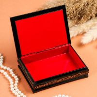 Шкатулка &laquo;Ромашки&raquo;, 10&times;14 см, лаковая миниатюра