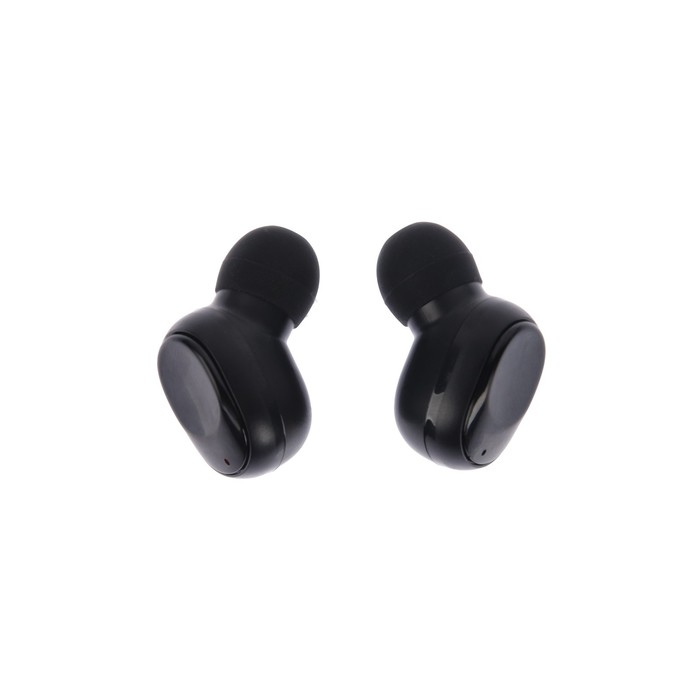 Наушники беспроводные VBT 1.17, TWS, вакуумные, BT5.1, 30/200 мАч, с подсветкой, чёрные