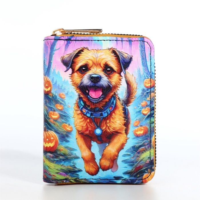 Кошелёк на молнии, цвет синий Кошелёк на молнии, цвет синий