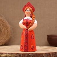 Ковровская игрушка "Барышня Варвара", керамика Ковровская игрушка "Барышня Варвара", керамика