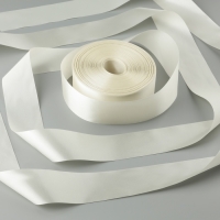 Лента атласная, 50 мм &times; 100 &plusmn; 5 м, цвет айвори