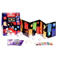 Набор для опытов &laquo;Солнечная система&raquo;, 9 карточек с заданиями