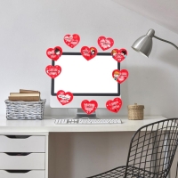 Набор комплиментов-пожеланий "10 причин моей любви", 10 шт. ,11,4 х 14,5 см Набор комплиментов-пожеланий "10 причин моей любви", 10 шт. ,11,4 х 14,5 см