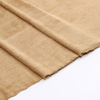 Лоскут &laquo;Мех&raquo; на трикотажной основе, 100 &times; 150 см, цвет светло-оранжевый