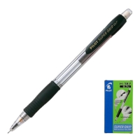 Карандаш механический Pilot 0.7 мм Super Grip резиновый упор, черный Карандаш механический Pilot 0.7 мм Super Grip резиновый упор, черный