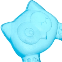 Прорезыватель охлаждающий с водой &laquo;Совушка&raquo;, цвет голубой, Крошка Я