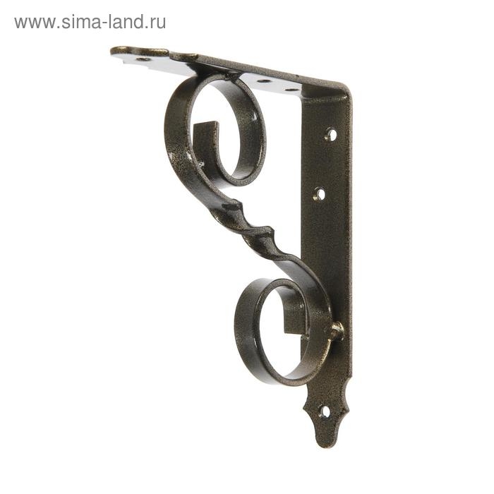 Кронштейн фигурный 150х125 мод.4, античная бронза Кронштейн фигурный 150х125 мод.4, античная бронза