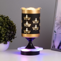 Аромалампа с подсветкой "Фигура" E14 40Вт +RGB черный 10х10х24,5 см Аромалампа с подсветкой "Фигура" E14 40Вт +RGB черный 10х10х24,5 см