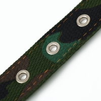 Ошейник брезентовый двухслойный "Камуфляж", 58 х 2,5 см