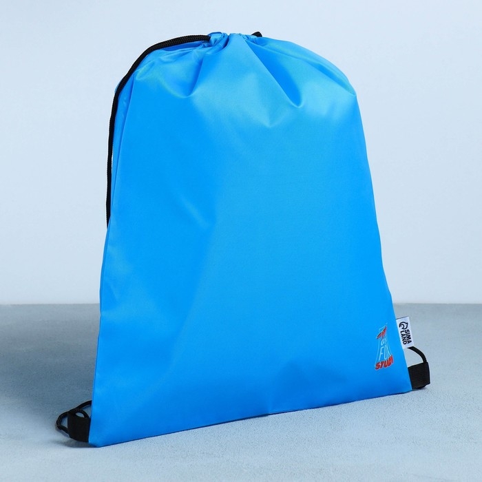 Мешок для обуви, болоньевый материал &laquo;1 сентября&raquo; цвет голубой, 30 х 40 см