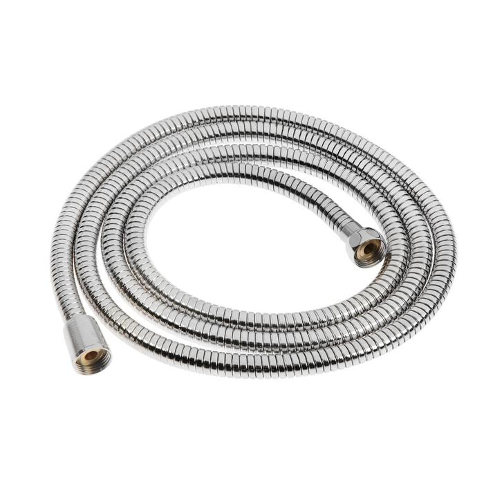 Душевой шланг Accoona A383-20, растягивающийся 200-250 см, латунная гайка, хром Душевой шланг Accoona A383-20, растягивающийся 200-250 см, латунная гайка, хром