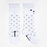 Гольфы детские Крошка Я "Мишка" 8-10 см, белый