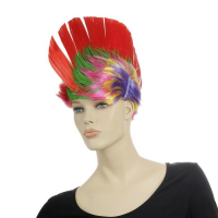Парик «Ирокез», яркий, МИКС Парик «Ирокез», яркий, МИКС