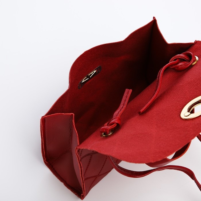 Сумка детская для девочки на застёжке, цвет бордовый Сумка детская для девочки на застёжке, цвет бордовый