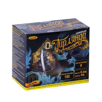 Гирлянда &laquo;Бахрома&raquo; 4 &times; 0.6 м, IP44, прозрачная нить, 180 LED, свечение фиолетовое, 8 режимов, 220 В