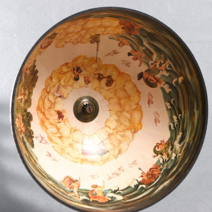 Глобус-бар декоративный, песочный цвет 43х33х33 см